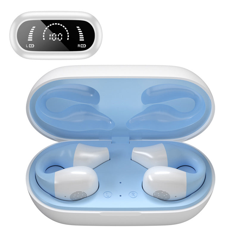 S03 TWS Bluetooth 5.2 Ear Clip Earphone Digital Display Smart Touch Wireless Stereo Music Headset S03 TWS Bluetooth 5.2 Ear Clip Earphone Digital Display Smart Touch Wireless Stereo Music Headset